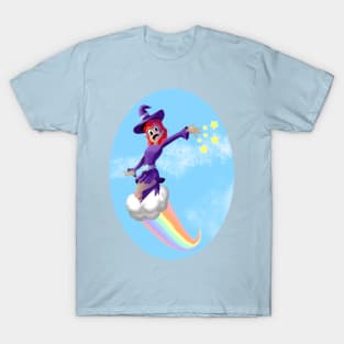 WITCH GIRL ON A CLOUD T-Shirt